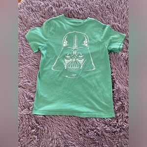 Star Wars Green Darth Vader Kids Tee